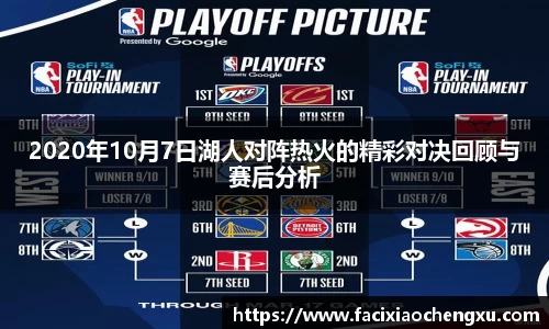 2020年10月7日湖人对阵热火的精彩对决回顾与赛后分析